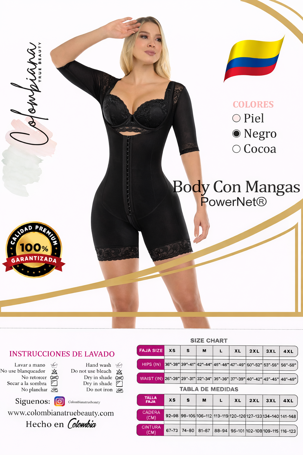 BODY CON MANGAS