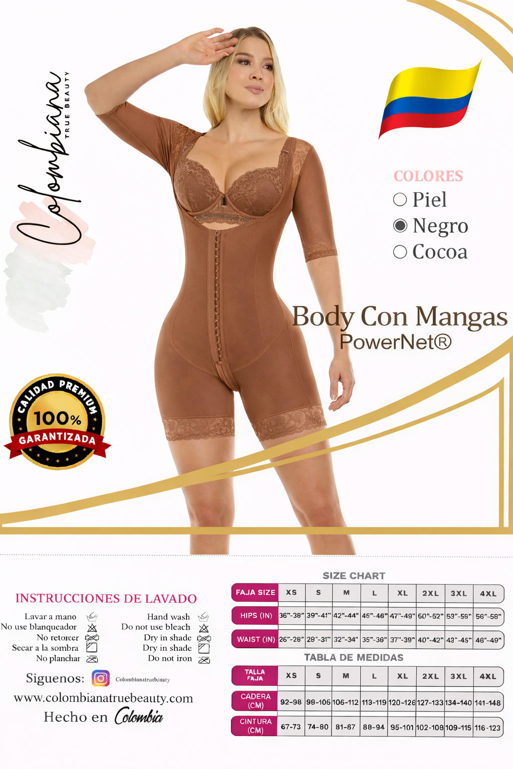 BODY CON MANGAS
