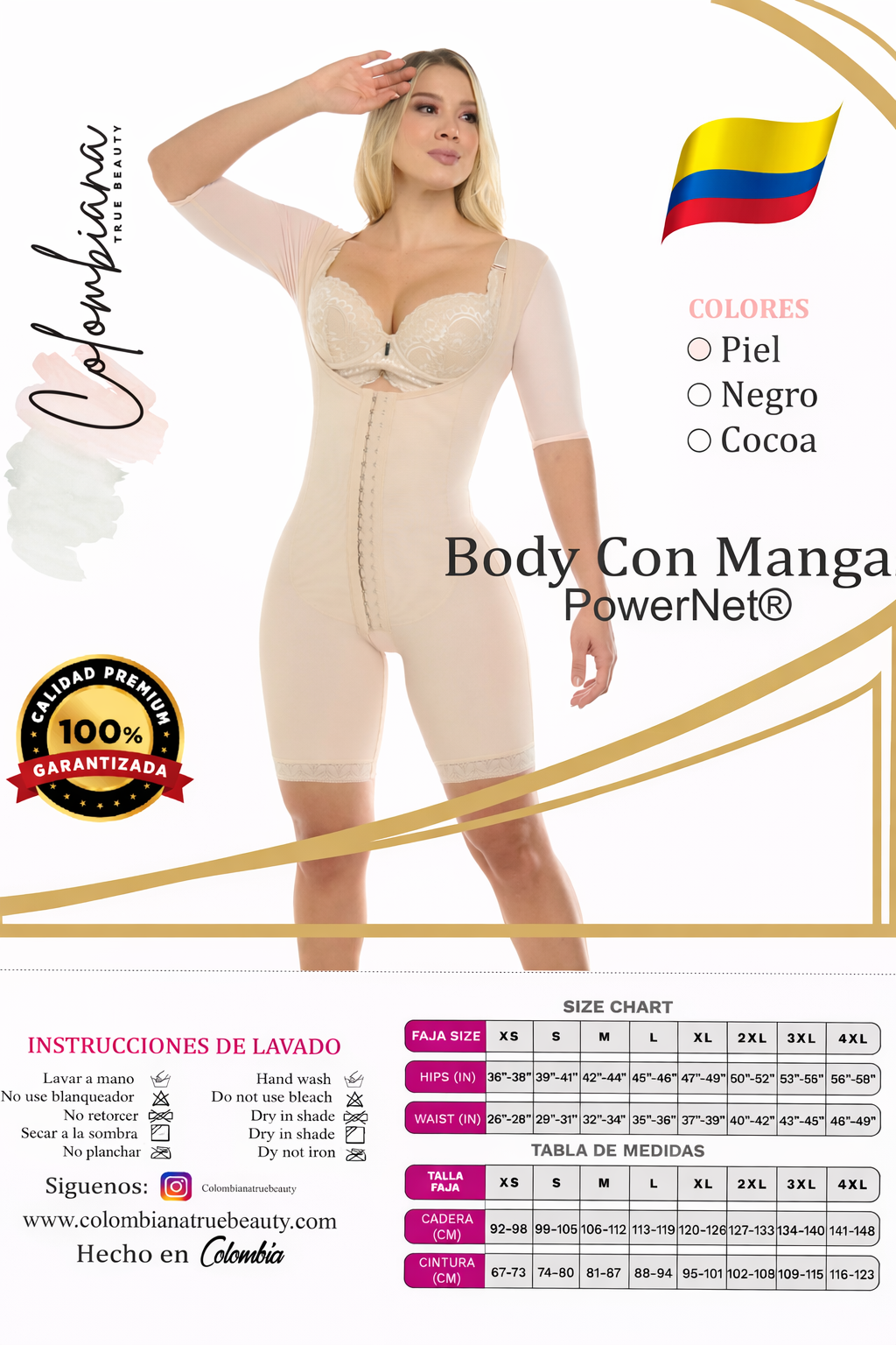 BODY CON MANGAS