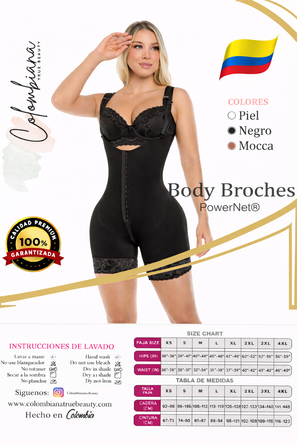 Body con Broches