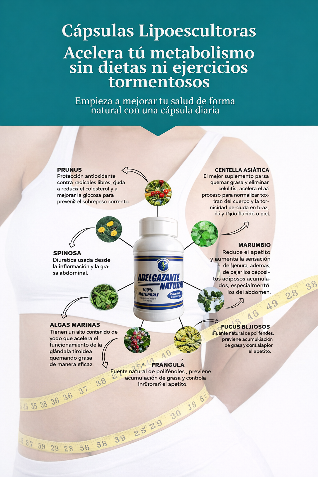 Adelgazante Natural 60 Cap